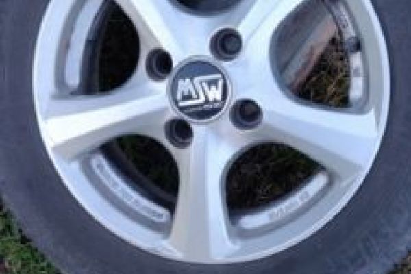 Verkaufe 4 Alufelgen MSW OZ 14