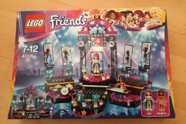 Lego Friends Popstar Showbühne