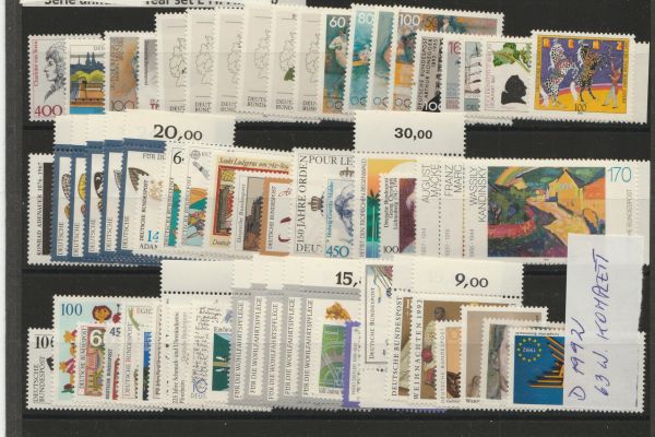 1000 neue Briefmarken