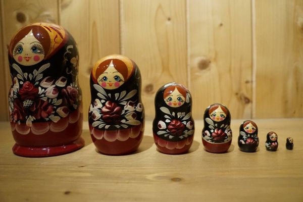 Matrjoschka (7 Puppen)