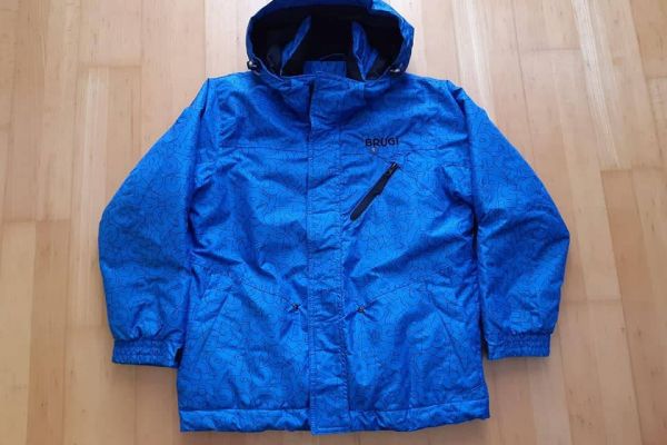 Winterjacke für Schifahren blau gr 134/140