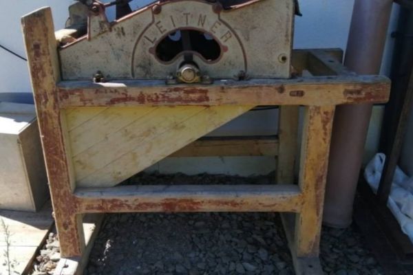 Antike Dreschmaschine