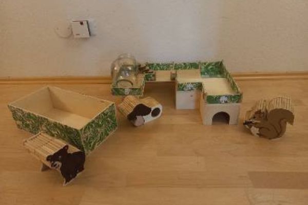 Hamster Einrichtung neu! Auch für Mittelhamster
