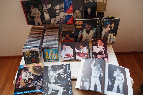 CD-Sammlung Elvis Live