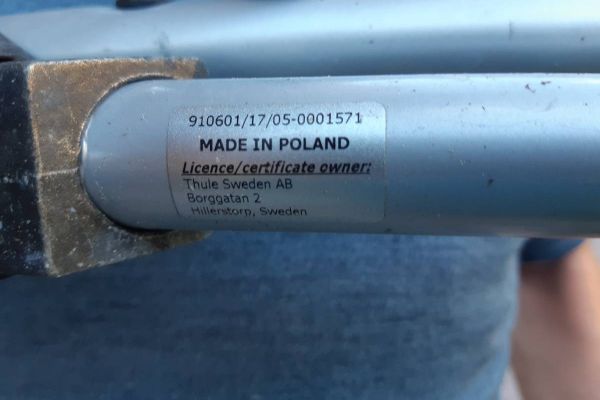 Heckklappenfahrradträger Thule ClipOn High 2 9106