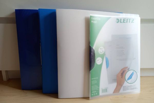 Büroartikel EXACOMPA oder LEITZ Mappen 2 Ring Mechanik schmal