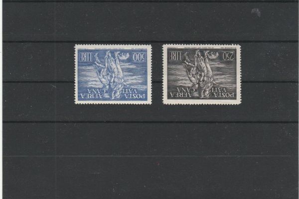 Briefmarken Vatikan - Flugpost Tobias
