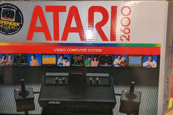 Original Atari 2600 Set, vintage, OVP