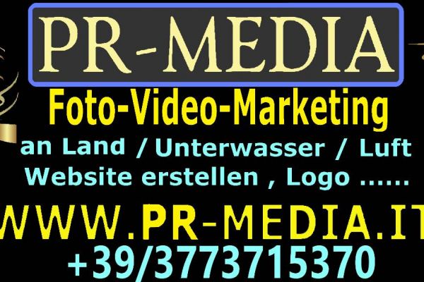 Foto-Video-Marketing / Luftaufnahmen/Unterwasser/Webseite erstellen...