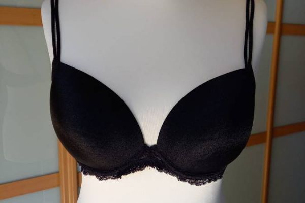 BH Lascana SET (3 Stück) weiß/lila/schwarz Gr 85b DE 4b ITA, NEUWERTIG