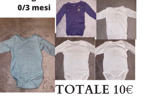 Kinderbekleidung 0/3 monate 10€