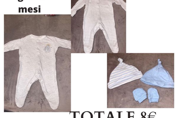 Baby Bekleidung 0/1 monate 8€