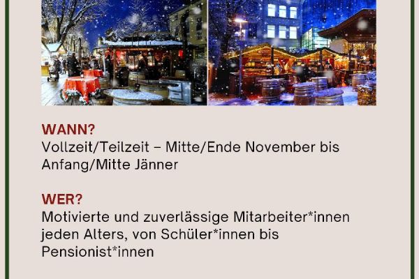 Weihnachtsmarkt Bruneck Gastronomie / Heidi`s & Brunegga