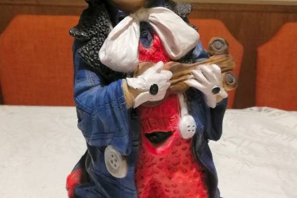 Schöner Clown von Gilde, 32cm Höhe