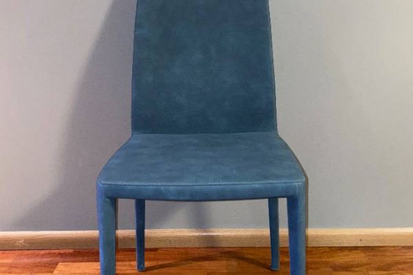 8 x Designer Stühle Bonaldo Kayla blau