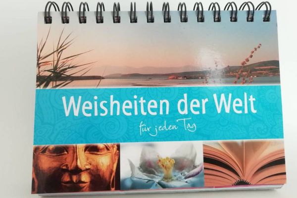 Weisheiten der Welt Aufstellbuch