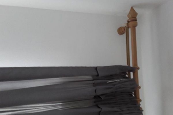 Vorhang - Stange in Holz 190 cm