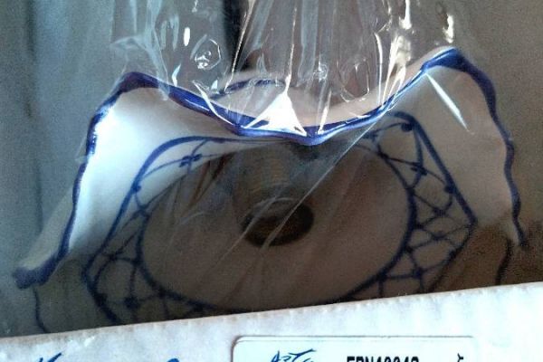 NEUE Wandlampe ARTE CERAMICA. Handbemalt. Made in Italy. OVP