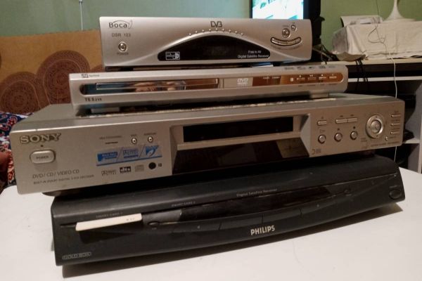 DVD - CD- Player, Sateliten Receiver