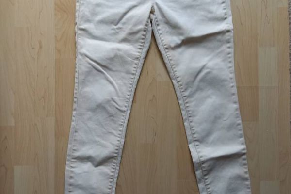 ESPRIT Skinny Jeans CREMEWEISSS Gr DE38/IT44 -WIE NEU