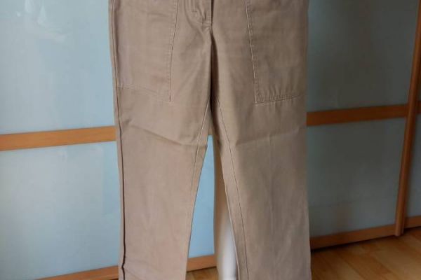 HEIDI KLUM Jeans bootcut KHAKI Gr: DE 38 / IT 44 . WIE NEU