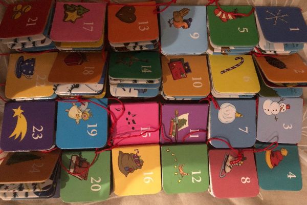 Mini-Adventskalenderbüchlein