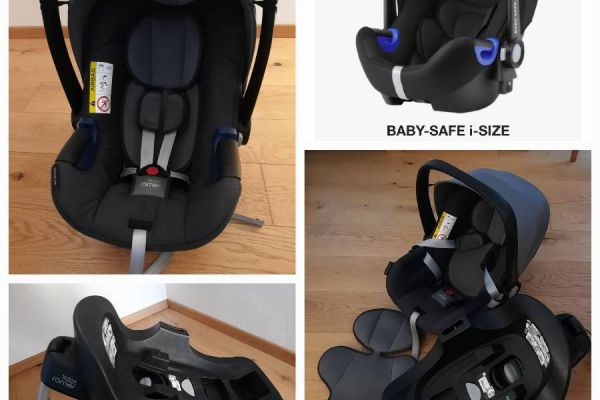 Britax Römer Autoschale + Adaptor mit Isofix