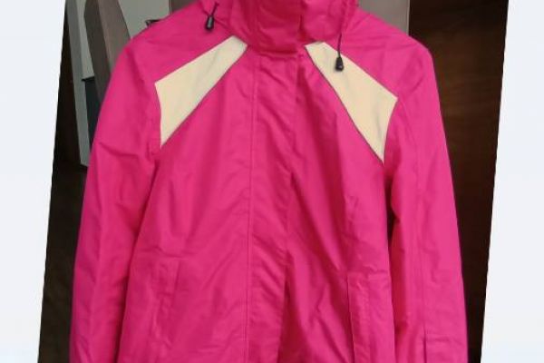 Pinke Skijacke