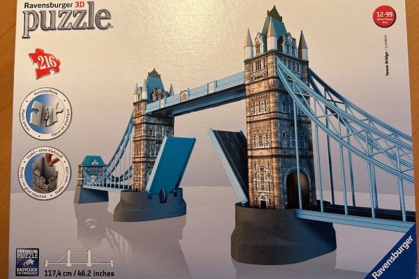 3D Puzzle Tower Bridge