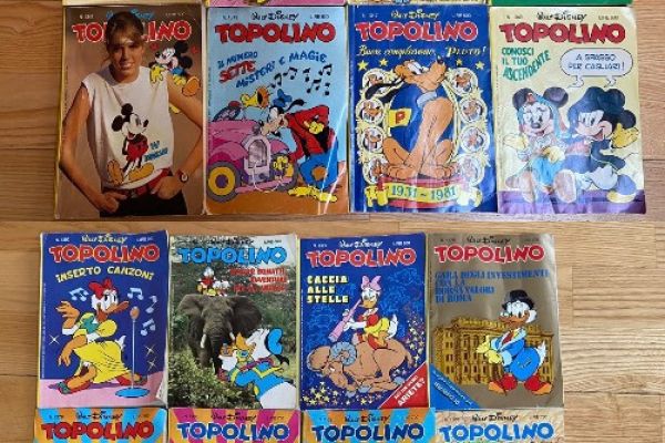 72 Fumetti Vintage Topolino Anni 70/80