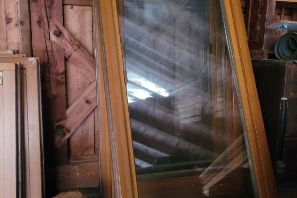 Verkaufe 3 Balkontüren inkl. Blindstock (Südtirol Fenster)