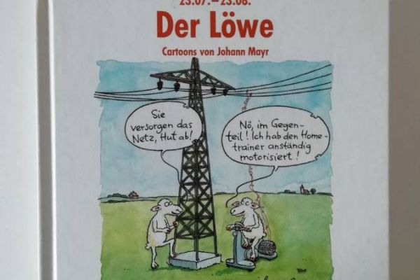 Der Löwe - Cartoons von Johann Mayr
