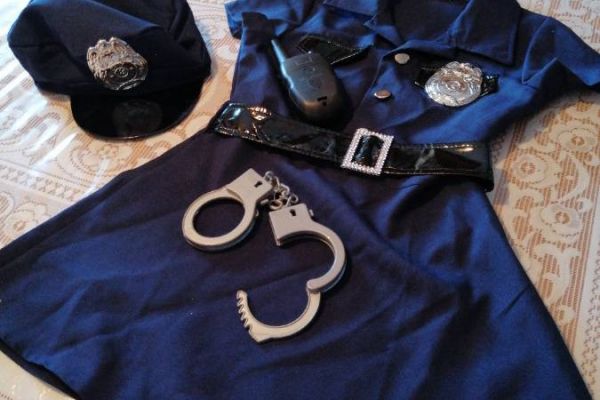 Costime carnevale poliziotta bambini