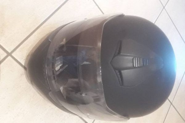 Helm schwarz mit Viesier