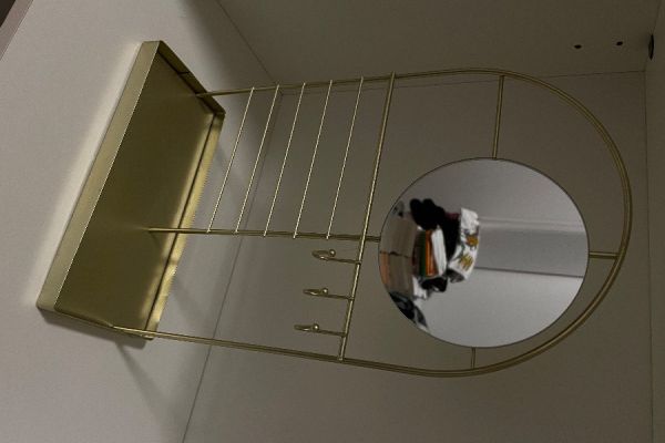 Goldenfarbiger Schmuckständer