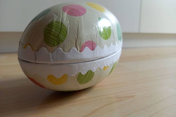 OSTER DEKORATION - Osterei als Geschenkverpackung - WIE NEU