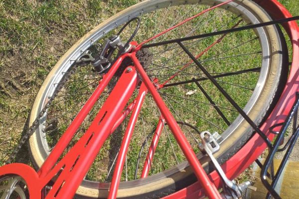 Einfaches Damenfahrrad