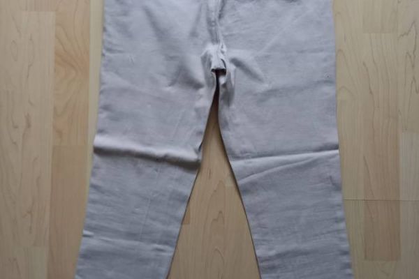 PIECES 3/4 Hose beige STRETCH, GR 36 DE / 42 IT - WIE NEU