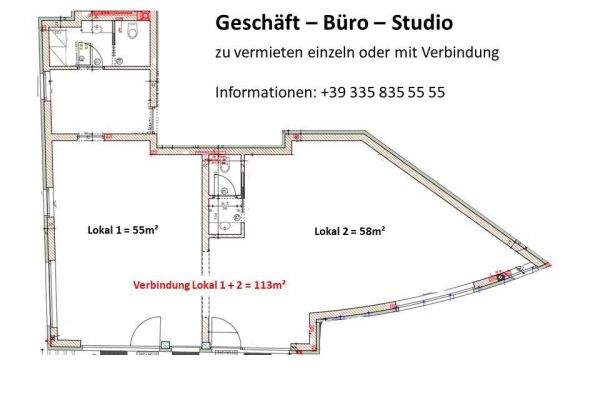Naturns Zentrum - Geschäftslokal/Büro zu vermieten