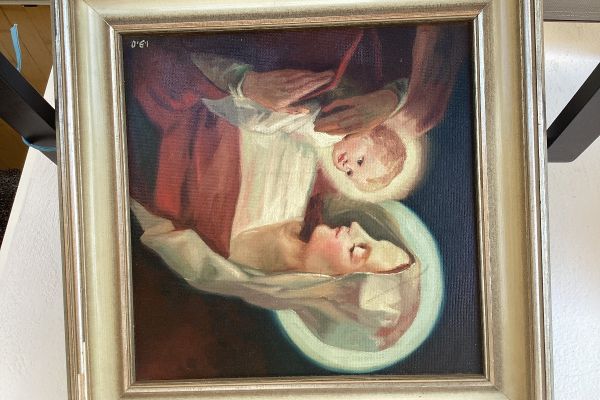 Johann Baptist Oberkofler ,,Madonna mit Kind,,