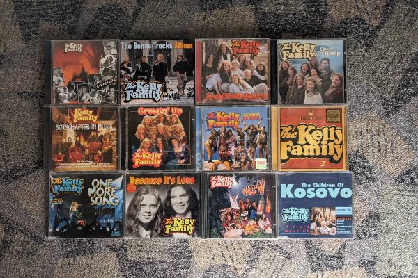 12  The Kelly Family CDs
