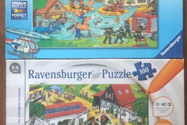 Puzzles 100 bzw. 200 Teile