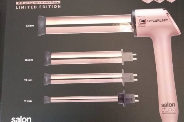 Professional Lockenstab aus Titanium Rose Gold (NP 120 Euro)