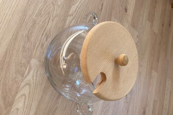Bowle-Schüssel aus Glas