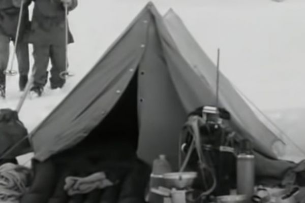 Zelt aus den 50ern