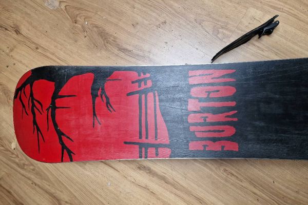 Burton Snowboard und Schuhe