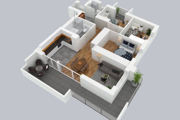 Moderne 4,5 Neubauwohnung Klimahaus A, sehr zentral in Naturns