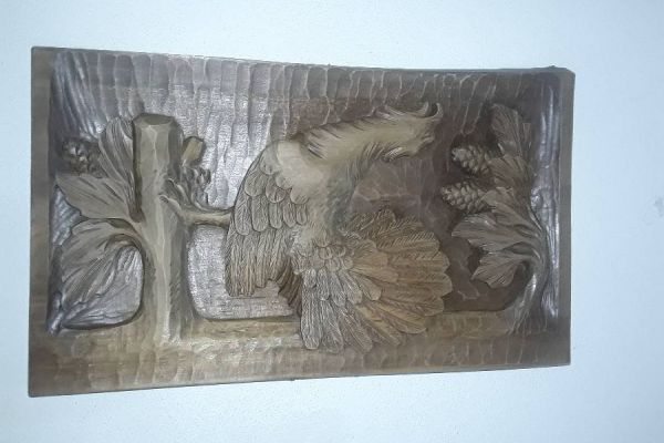Relief  von Grödner Künstler