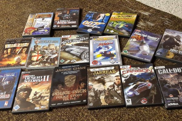 CD und DVD für PC Spiele