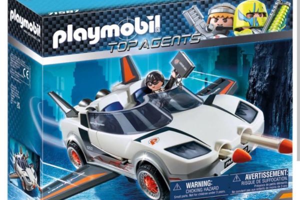 Playmobil top agents Roboter Truck und Auto